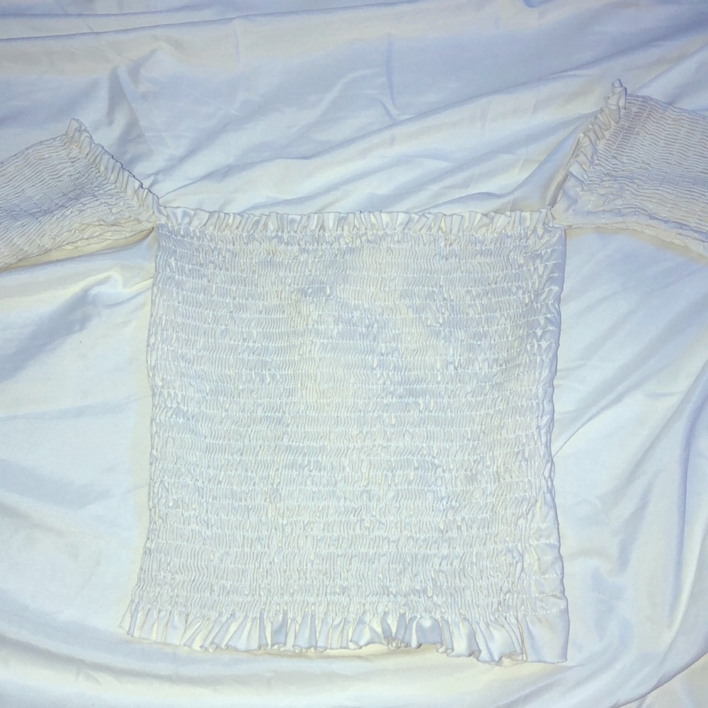 white bands with sleeves